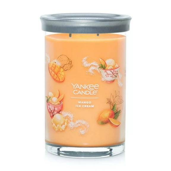 Yankee Candle Mango Ice Cream Large Tumbler 22oz