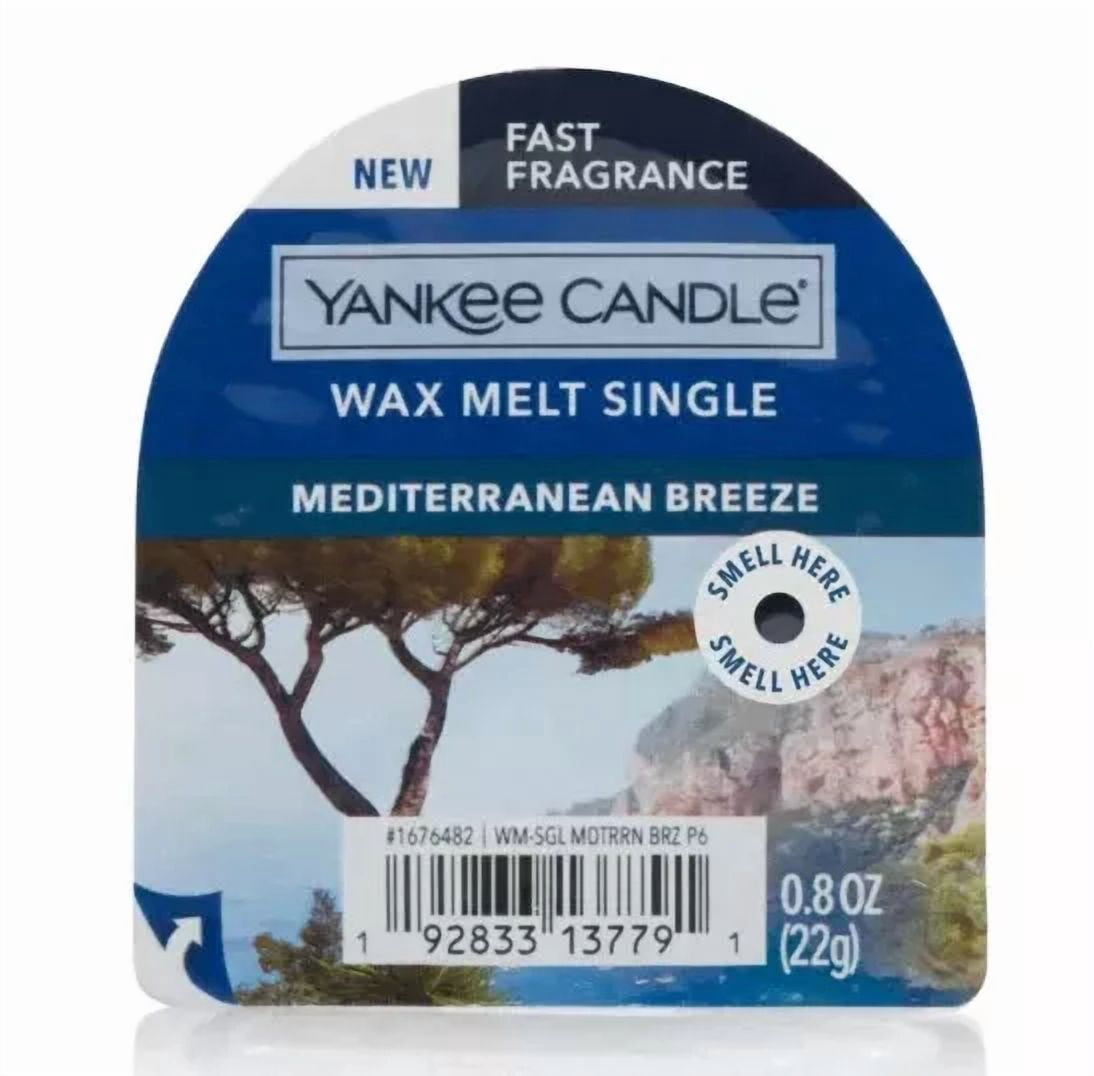 Yankee Candle Mediterranean Breeze, Wax Melt Single, 1676482