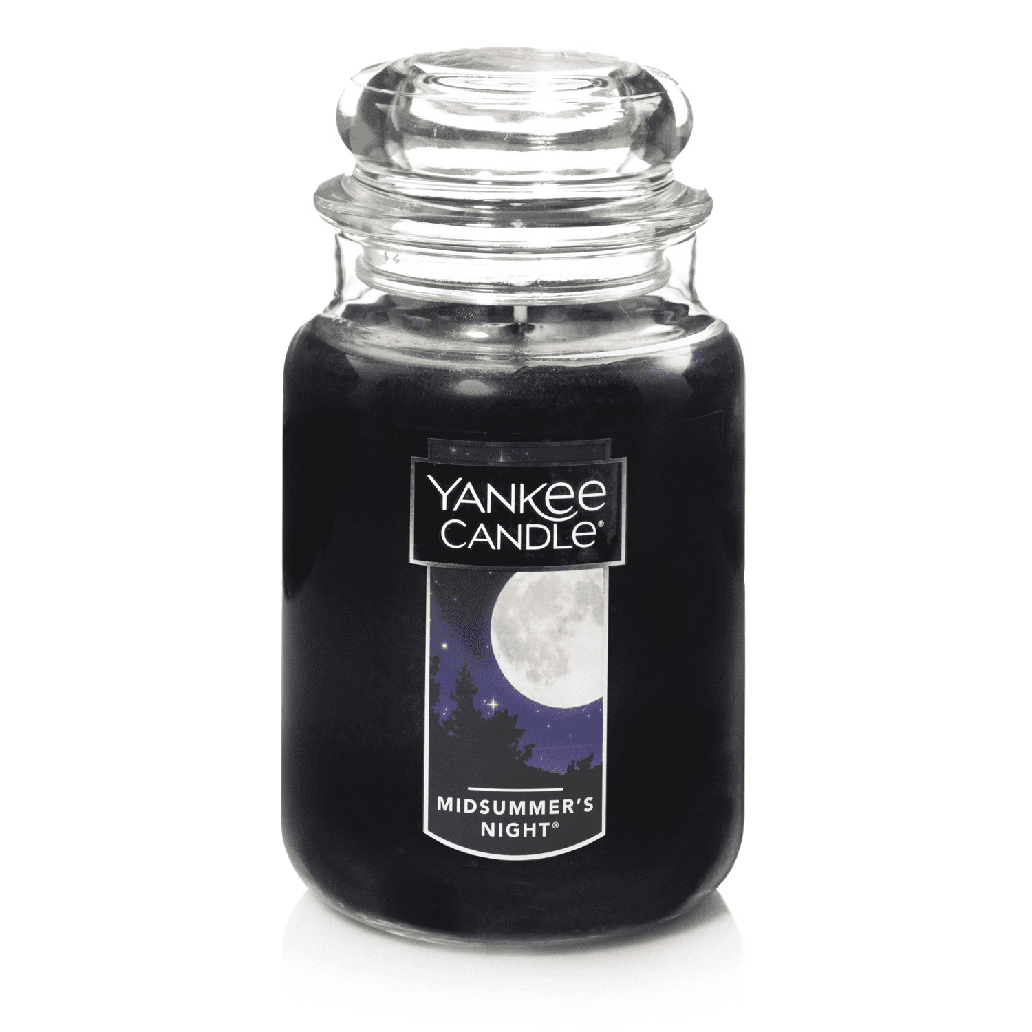 Black Lavender Scented 22 oz. Large Jar Candle