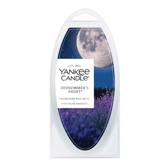 Yankee Candle Midsummer's Night Fragranced Wax Melts, 1 Pack of 6, 2.6 oz