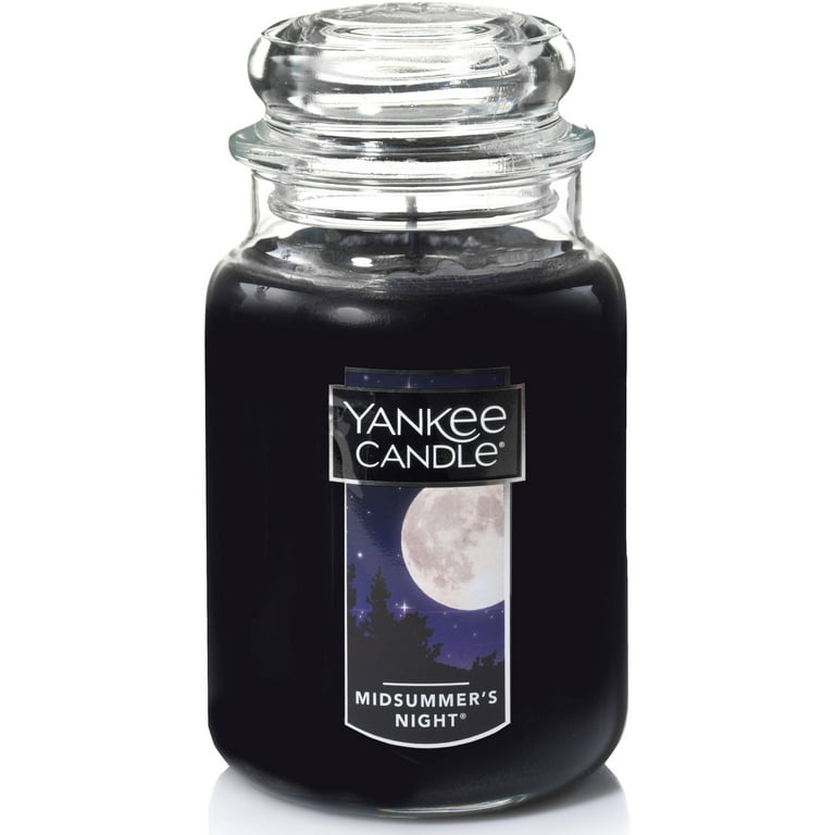 大特価 言い換え Candle Yankee Large with Night Midsummer's Candle, Jar キャンドル