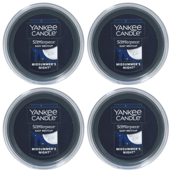 Yankee Candle Midsummer's Night Scenterpiece Easy MeltCup (Pack of 4)