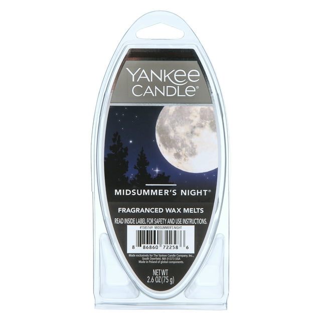 Yankee Candle Midsummer's Night Fragranced Wax Melts, 2.6 oz