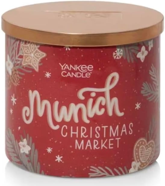 Yankee Candle Munich Christmas Market Large 3-Wick Signature Tumbler Candle