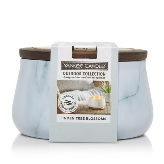 Yankee Candle Outdoor Candle Collection - Linden Tree Blossoms Large Candle
