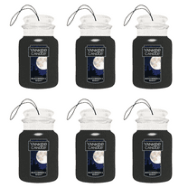 Yankee Candle Paper Car Jar, Midsummer Night (Pack of 6)