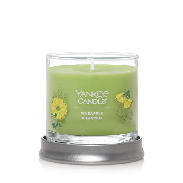 Yankee Candle Pineapple Cilantro Scented, Signature 4.3oz Small Tumbler