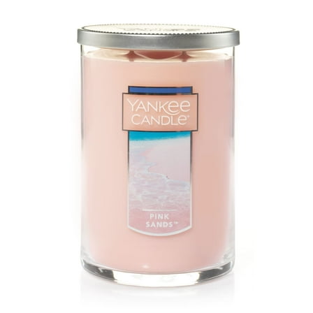 Yankee Candle Pink Sands Large 2 Wick Tumbler Candle, 22 oz