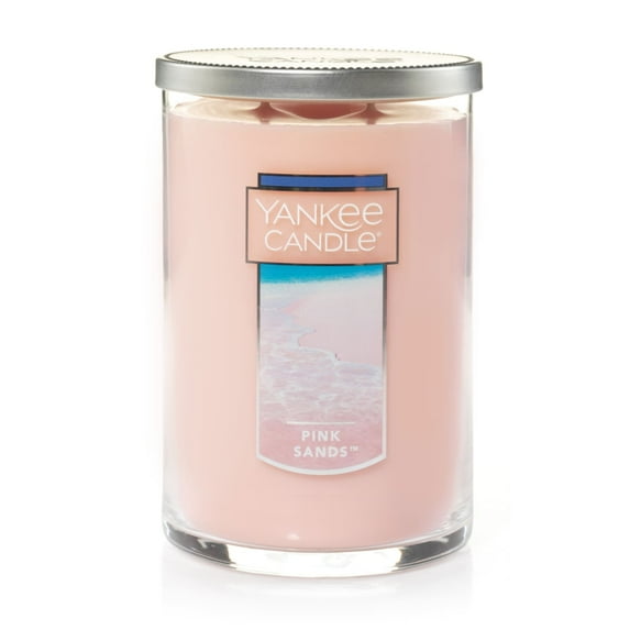 Yankee Candle Pink Sands Large 2 Wick Tumbler Candle, 22 oz