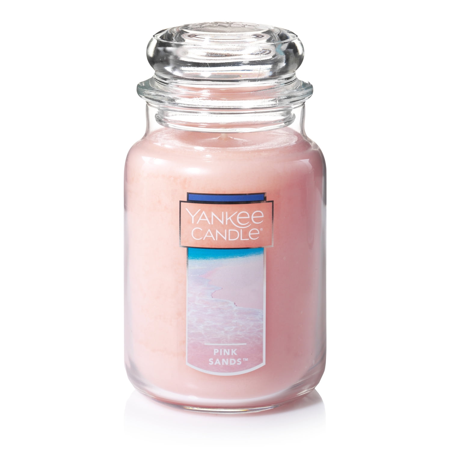 Yankee Candle Pink Sands Original Large Scented Jar Candle, 22 oz - Walmart.com