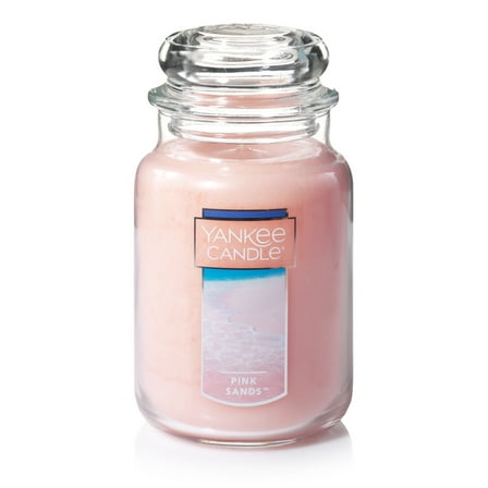 Yankee Candle Pink Sands Original Large Scented Jar Candle, 22 oz