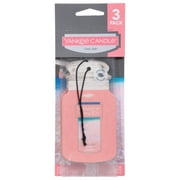 Yankee Candle Pink Sands Scented Paper Hanging Air Freshener - 3 Pack