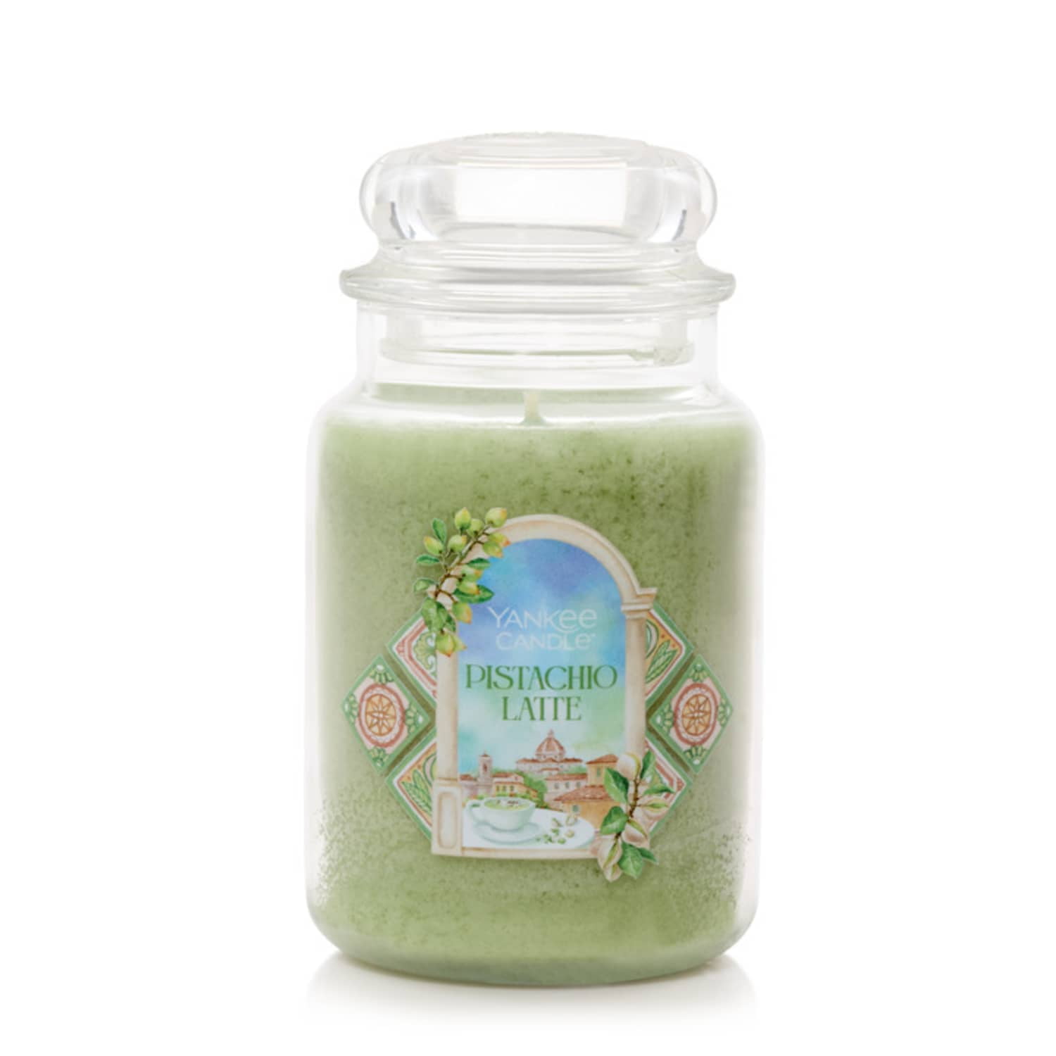 Yankee Candle Pistachio Latte, 22 oz Original Large Jar Candle