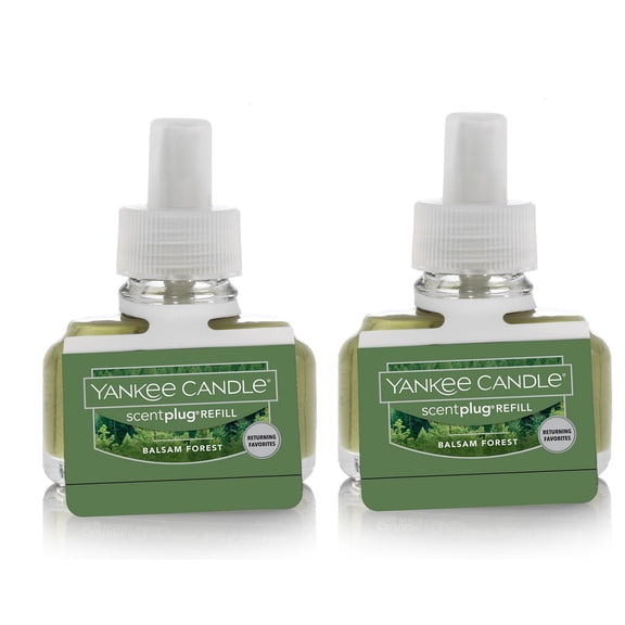 Yankee Candle Returning Favorite BALSAM FOREST Scentplug Refill (Set of 2)