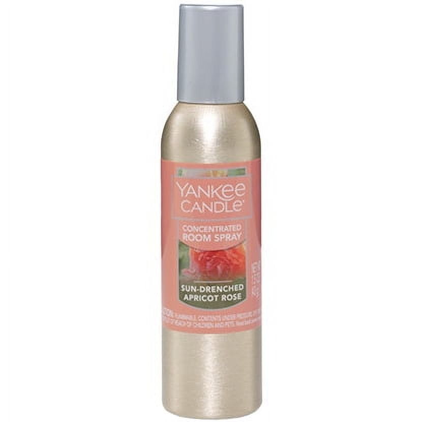 Yankee Candle SUN-DRENCHED APRICOT ROSE Concentrated Room Spray 1.5 Ounce