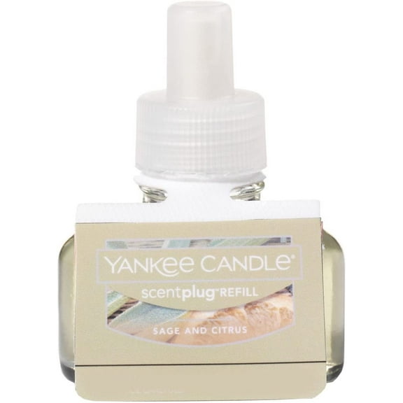 Yankee Candle Scent-Plug Sage & Citrus Air Freshener Refill - Fresh Scent - 1 Refill