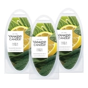 Yankee Candle Scented Wax Melts, Sage & Citrus, 18 Count 3 Packs of 6 Wax Melts