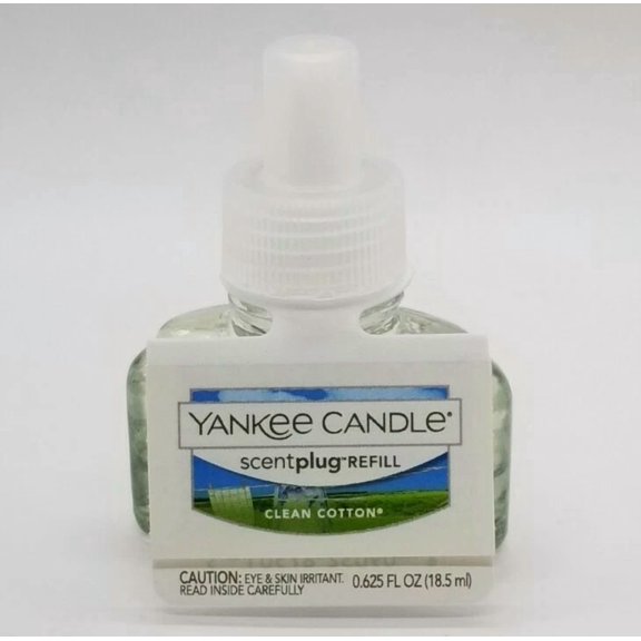 Yankee Candle - Scent Plug Refill Bulb - Clean Cotton Scent New With Tags
