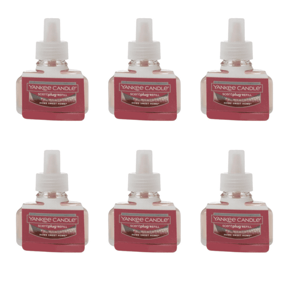 Yankee Candle Scent Plug Refill, Home Sweet Home (Pack of 6)