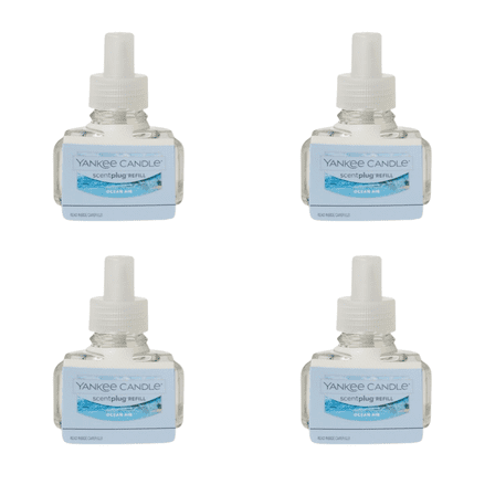 Yankee Candle Scent Plug Refill, Ocean Air (Pack of 4)