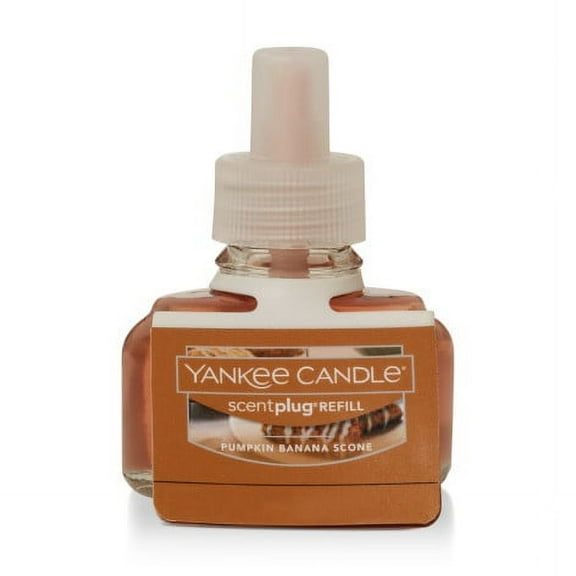 Yankee Candle Scent Plug Refill, Pumpkin Banana Scone (Pack of 3)