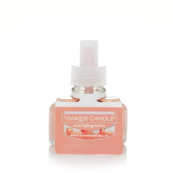 Yankee Candle Scent Plug Refill, White Strawberry Bellini (Pack of 3)