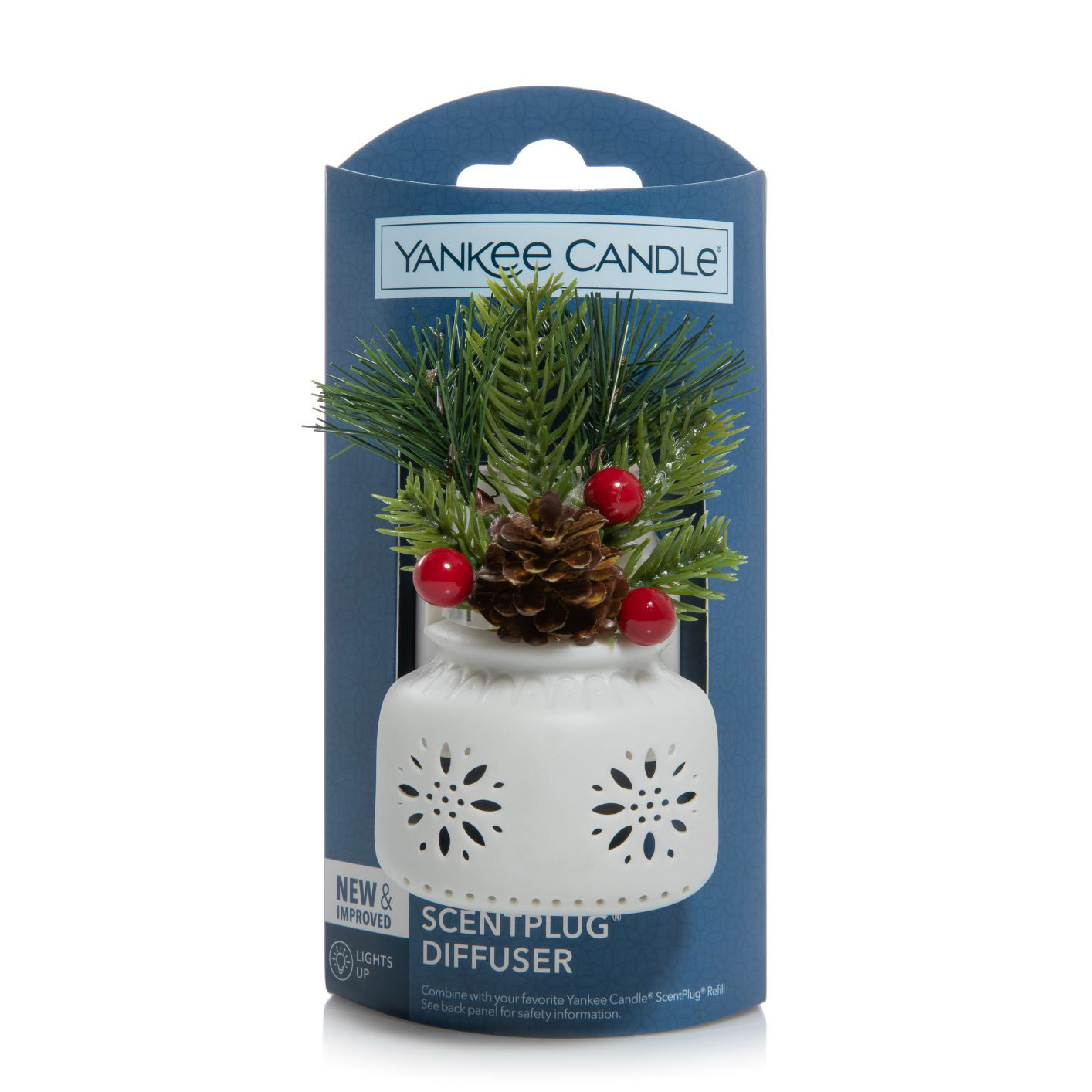 Yankee Candle® ScentPlug® Ceramic Greenery LightUp Fragrance Diffuser