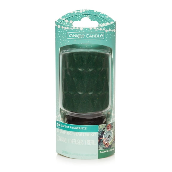 Yankee Candle ScentPlug Fragrance Diffuser Kit Green Glitter