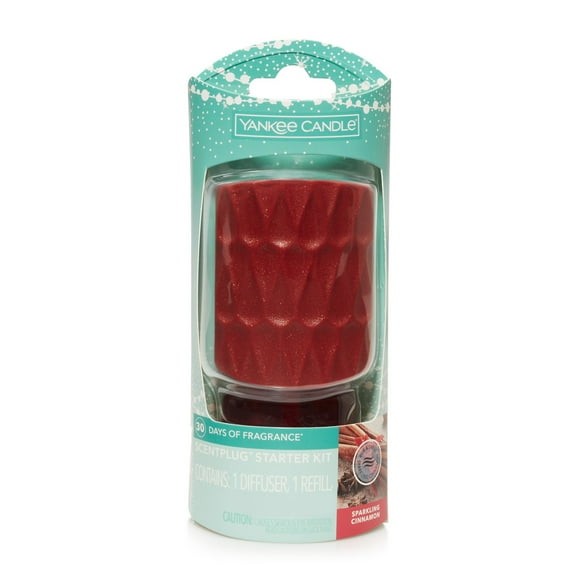 Yankee Candle ScentPlug Fragrance Diffuser Kit Red Glitter