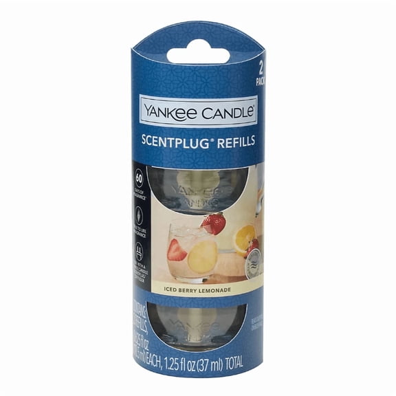 Yankee Candle ScentPlug Refill, Iced Berry Lemonade (2 pack)