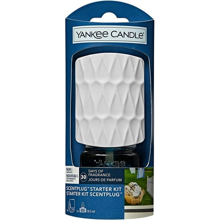 Yankee Candle ScentPlug Starter Kit, 1 Count, Clean Cotton