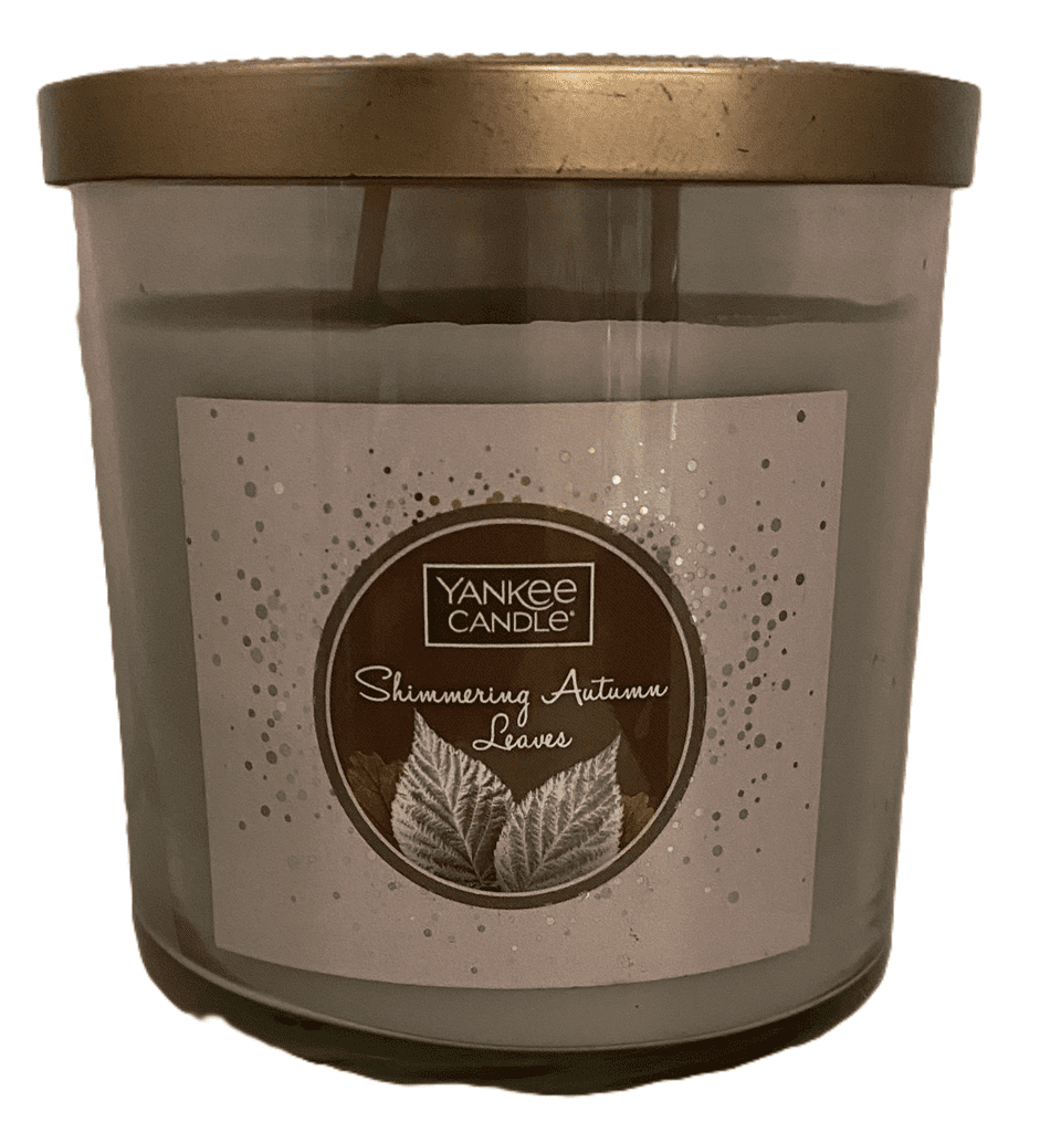 Yankee Candle Shimmering Autumn Leaves Medium 2-Wick 12.5 oz Tumbler Candle