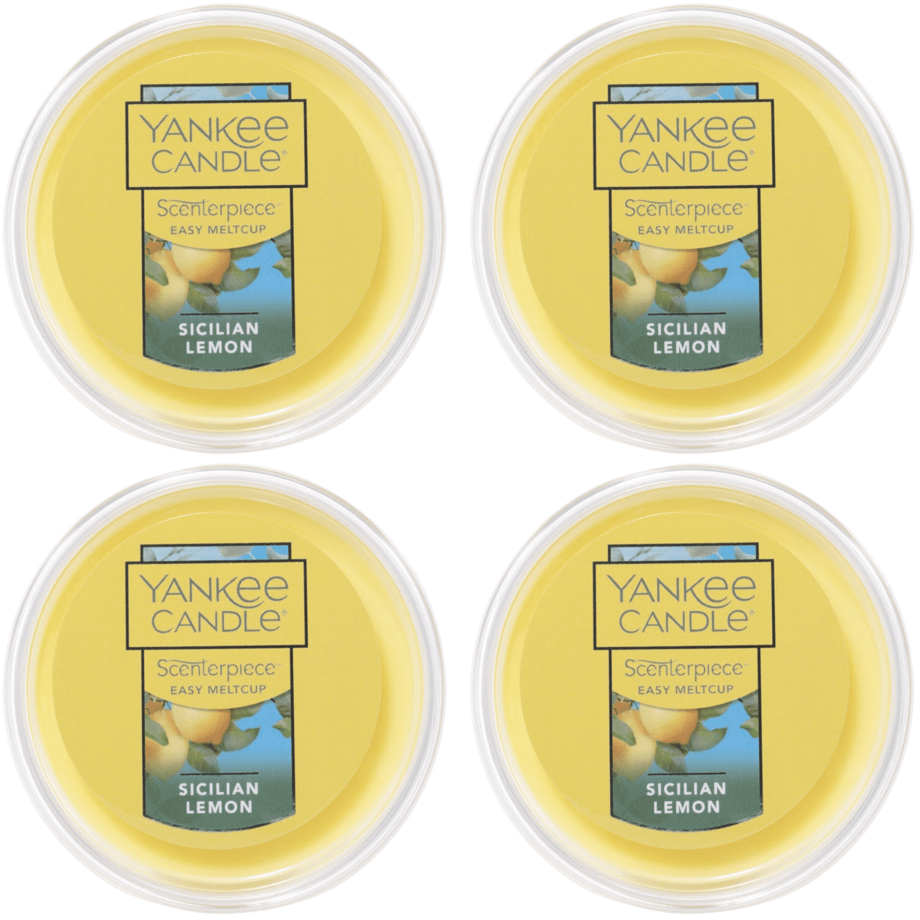 Yankee Candle Spiced Pumpkin Scenterpiece Easy Meltcup Wax Melts - 2 Units (2.2 Oz Total)