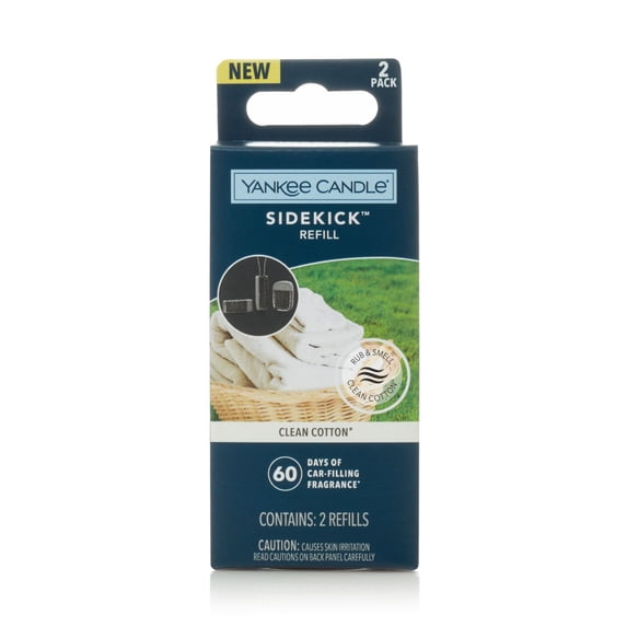 Yankee Candle® Sidekick™ Collection Fragrance Refill 2 Pack, Clean Cotton