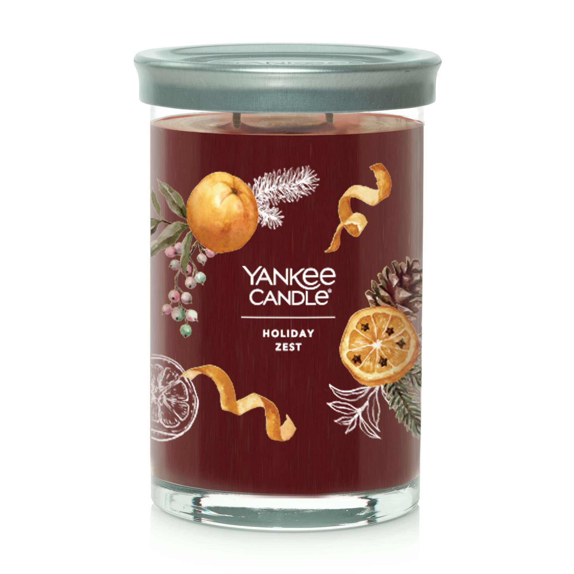 Yankee Candle Signature Large 2-Wick Candle, Holiday Zest, 20 oz