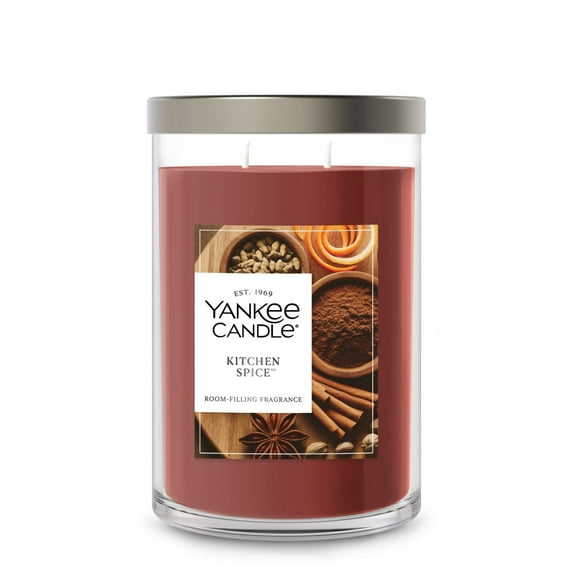 Yankee Candle Kitchen Spice Large Tumbler Scented Candles, 20 oz
