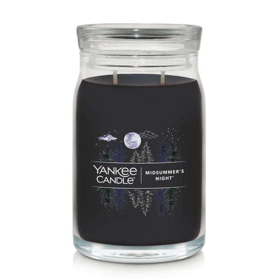 Yankee Candle Signature Large 2-Wick Candle, MidSummer's Night®, 20 oz