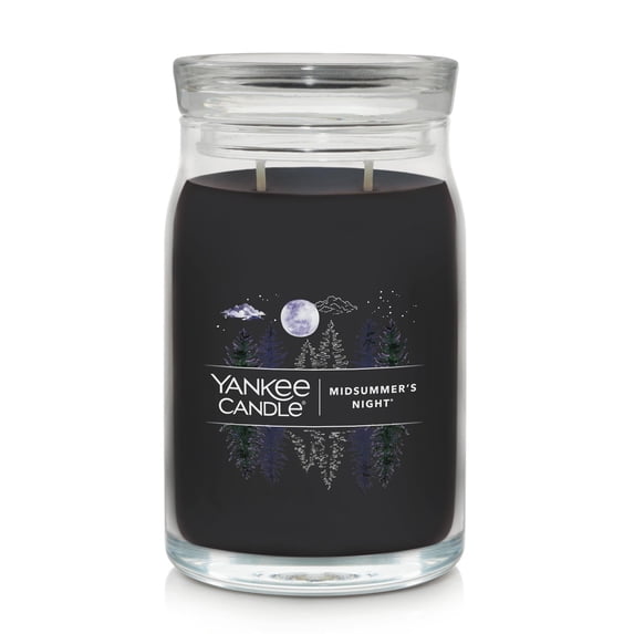 Yankee Candle Signature Large 2-Wick Candle, MidSummer's Night®, 20 oz
