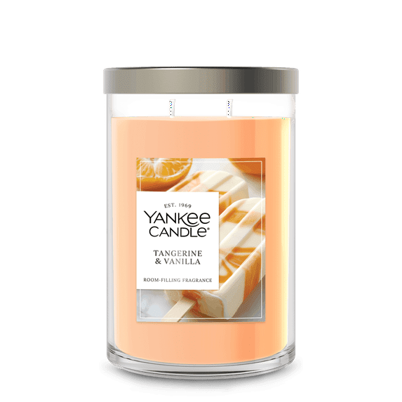 Yankee Candle Signature Large 2-Wick Candle, Tangerine & Vanilla, 20 oz