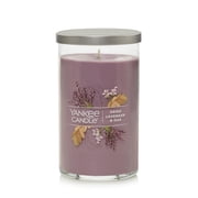 Yankee Candle Signature Medium 2-Wick Candle, Dried Lavender & Oak, 14.25 oz