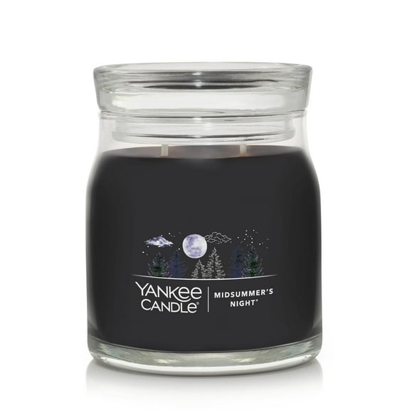 Yankee Candle Signature Medium 2-Wick Candle, MidSummer's Night, 13 oz