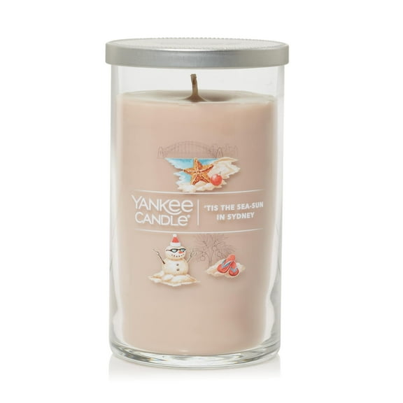 Yankee Candle Signature Medium 2-Wick Candle, Tis the Sea-Sun in Sydney, 14.25 oz