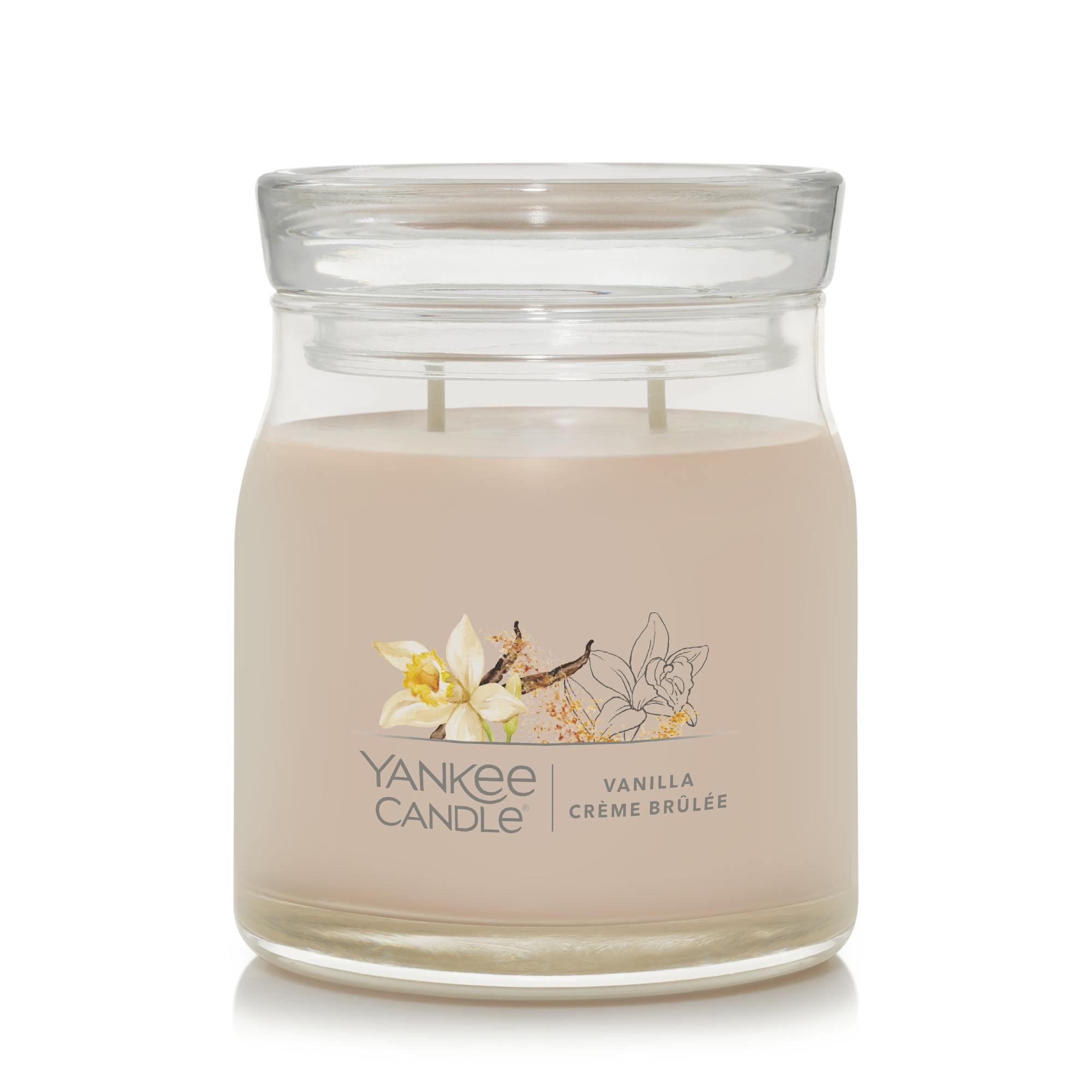 Red Vanilla Crème Brulée Scented Soy Jar Candle, 13oz