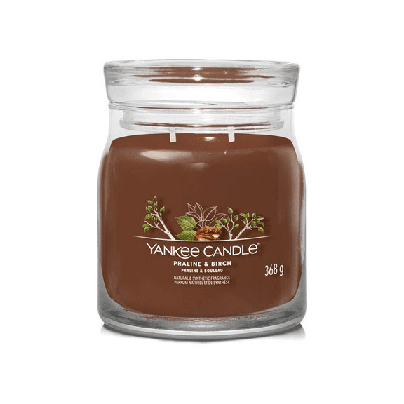 Yankee Candle - Signature Medium Jar Praline & Birch