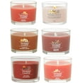 thumbnail image 1 of Yankee Candle Signature Votive Mini Candle Jars Autumn Bliss Fall Variety Pack, 1.3 oz Glass Jars (Pack of 6), 1 of 6