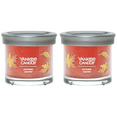 thumbnail image 1 of Yankee Candle Small Tumbler Scented Single Wick Jar Candle, Autumn Leaves, 4.3 oz (Pack of 2), 1 of 4