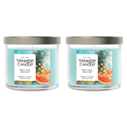 Yankee Candle Small Tumbler Scented Single Wick Jar Candle, Bahama Breeze, 4.3 oz Pack of 2