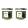 thumbnail image 1 of Yankee Candle Small Tumbler Scented Single Wick Jar Candle, Balsam Cedar, 4.3 oz (Pack of 2), 1 of 8