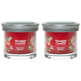 thumbnail image 1 of Yankee Candle Small Tumbler Scented Single Wick Jar Candle, Red Apple Wreath, 4.3 oz (Pack of 2), 1 of 4
