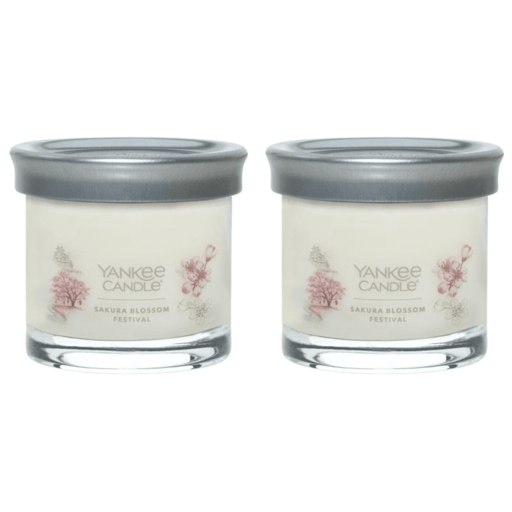 Yankee Candle Small Tumbler Scented Single Wick Jar Candle, Sakura